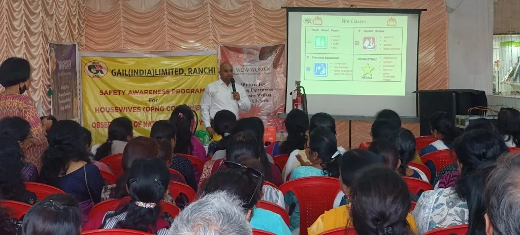 GAIL, Ranchi organizes CGD Safety Awareness Program for Housewives of SAIL & MECON